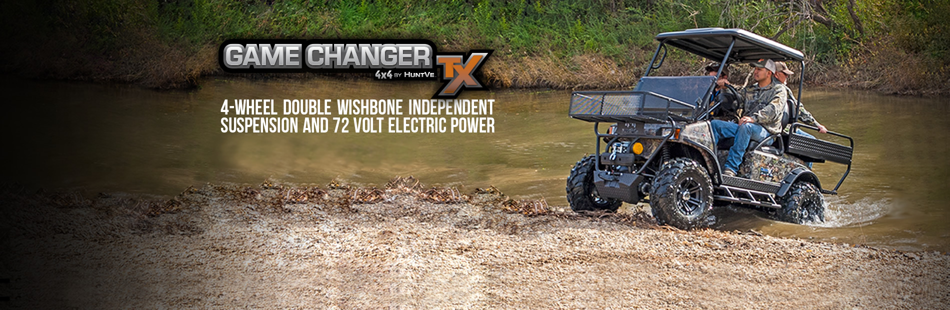 HuntVe Game Changer TX™ 4x4 All Electric