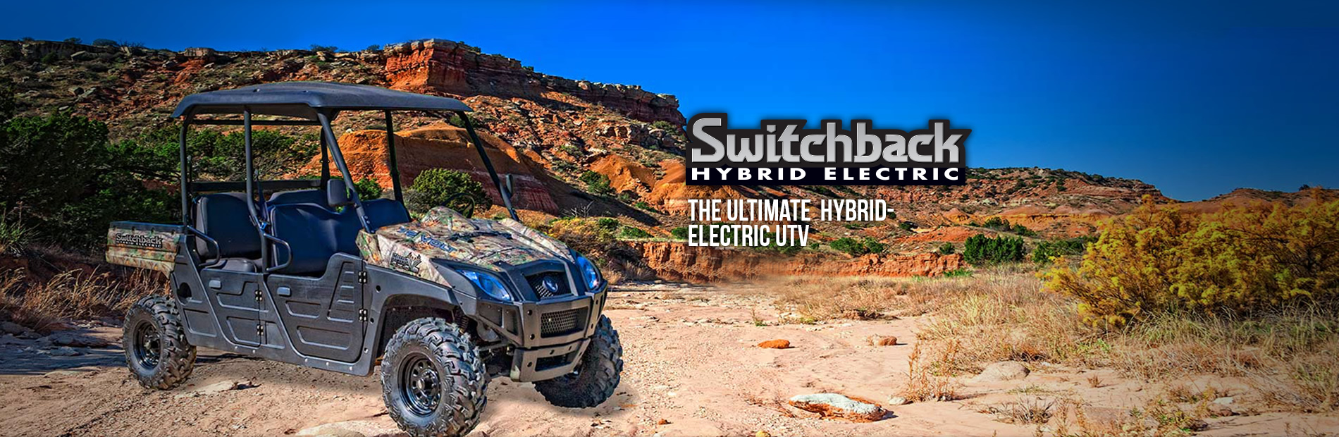 HuntVe Switchback™ 4x4 Crew Hybrid - Electric